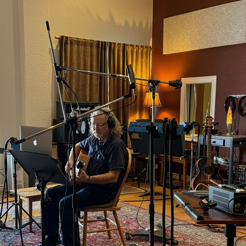 Recording at Escarpment Studio by Marie